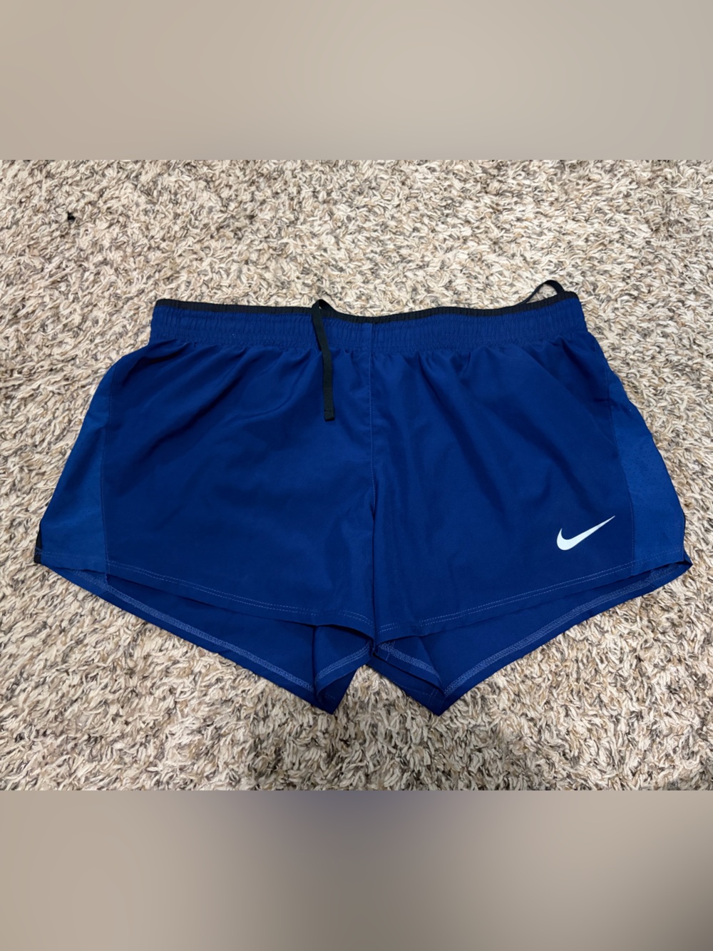 Nike Women's Blue Dri-FIT Running Shorts